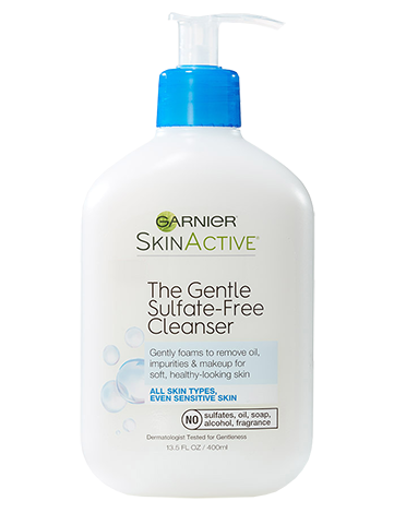 Garnier SkinActive The Gentle Sulfate-Free Cleanser - Skin Care  Product for for All Skin Types, Even Sensitive