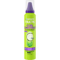 Garnier Fructis Curl Construct Creation Mousse, front view.