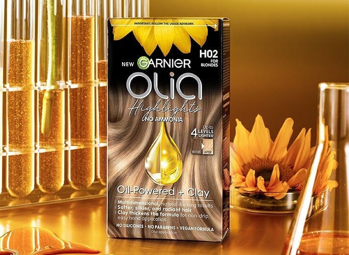 Garnier Olia Highlights hair color collection