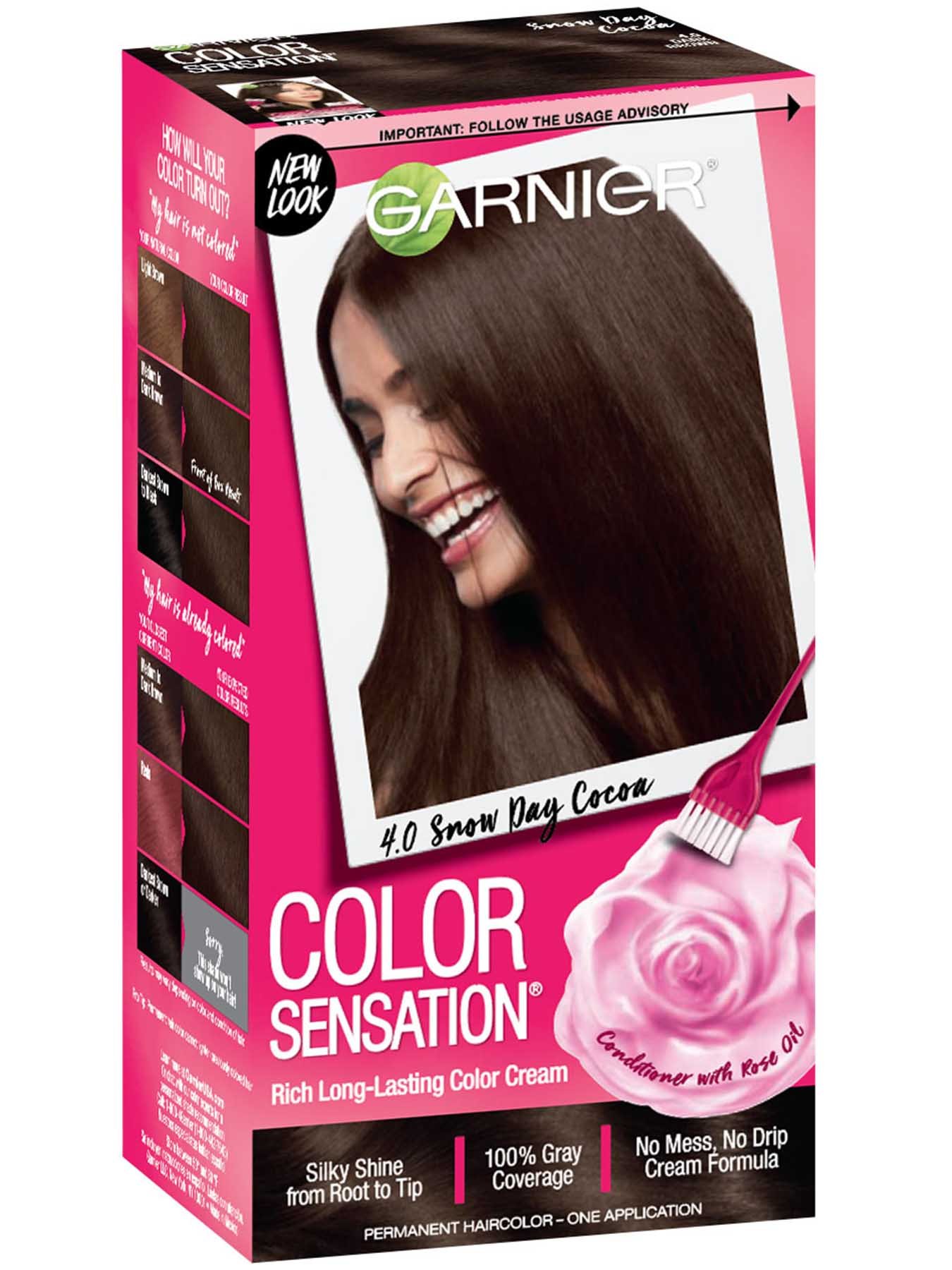 Brown Hair Color Color Sensation Long Lasting Permanent Hair