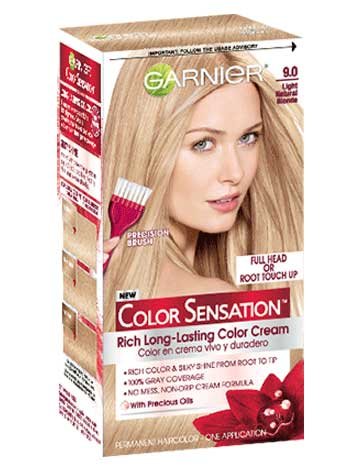 Color Sensation 8 3 Medium Golden Blonde Hair Color Garnier
