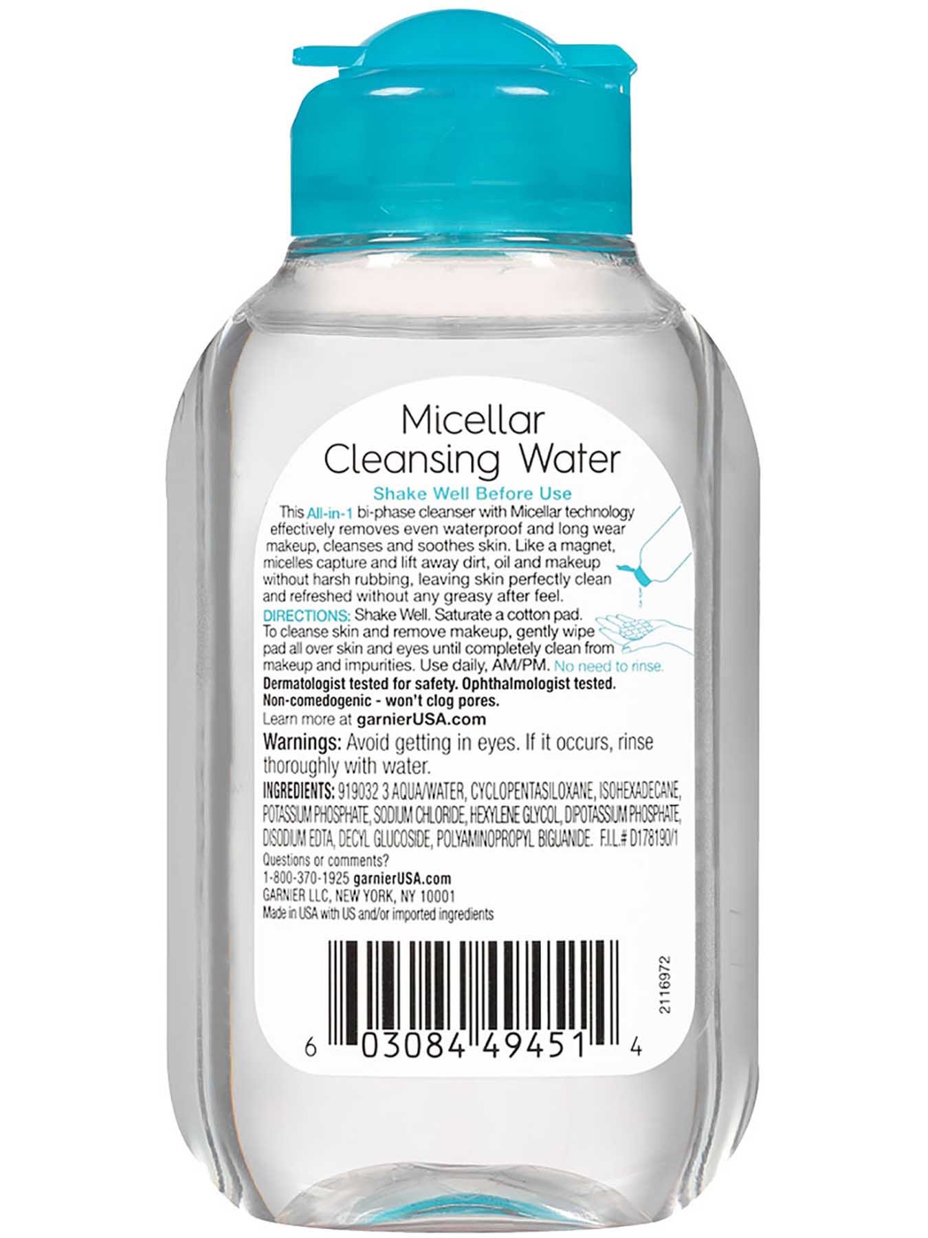 travel size simple micellar water