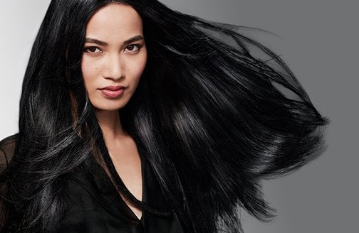 Black hair