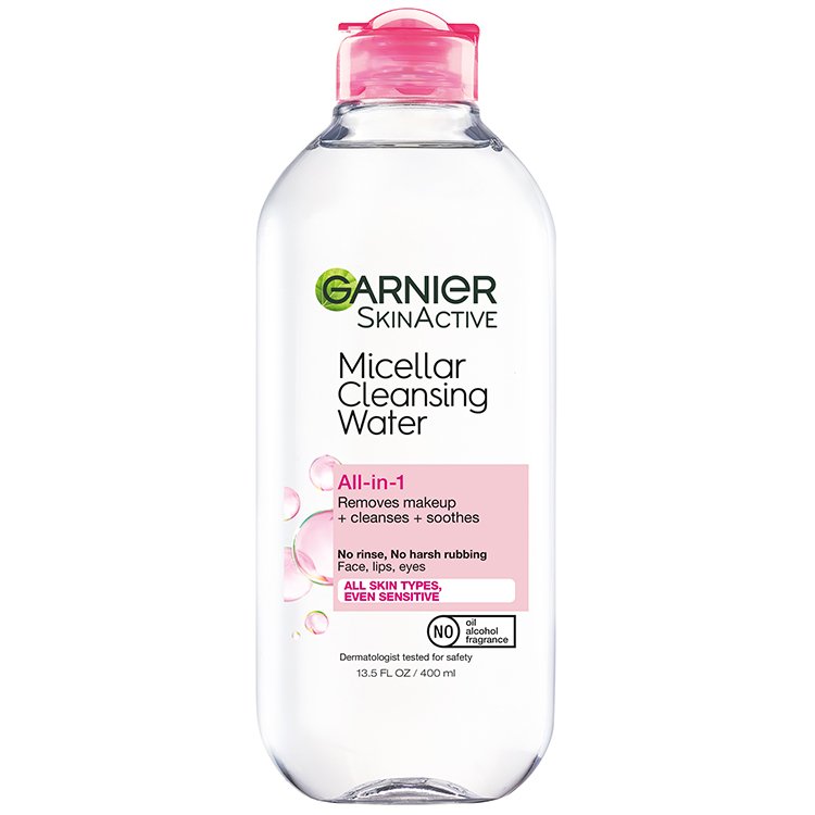 Samlet Urter Frontier Micellar Cleansing Water & Makeup Remover - Garnier SkinActive