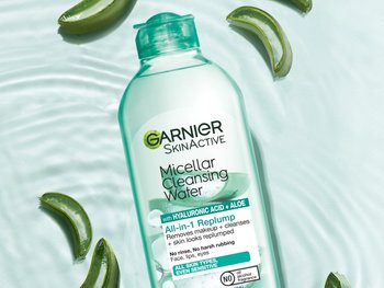 Garnier micellar water with hyaluronic acid