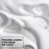 Macro texture shot of lightweight Garnier Fructis hair mousse foam infused with coconut water for hydrating and defining curly hair.