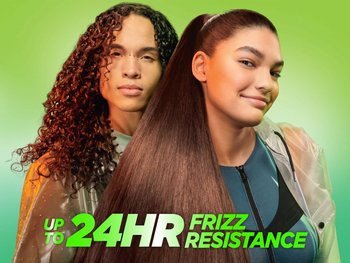 Up to 24 hours of frizz resistance