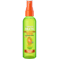 Brilliantine Shine Glossing Spray bottle, front view, white background.