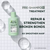 Pre-shampoo treatment repair and strengthens broken bonds for 6x smoother hair