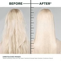 Before/After using Pre-Shampoo Hair Filler Treatment