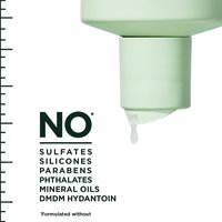 Formulated without sulfates, parabens, phthalates, mineral oils, DMDM Hydantoin