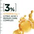 3% Vitamin Cg + citric acid + repair care complex
