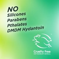 No silicones, parabens, phthalates, DMDM hydantoin