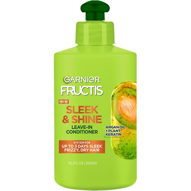 moe catalogus Andes Fructis Sleek and Shine Leave-In Conditioner for no frizz - Garnier