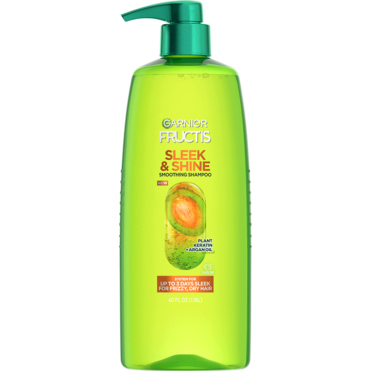 controls Sleek frizz Shampoo Shine the Fructis - Garnier and