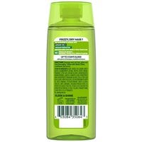 Back of Fructis Sleek & Shine Shampoo