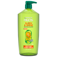 Front of Pack of Fructis Sleek & Shine Shampoo