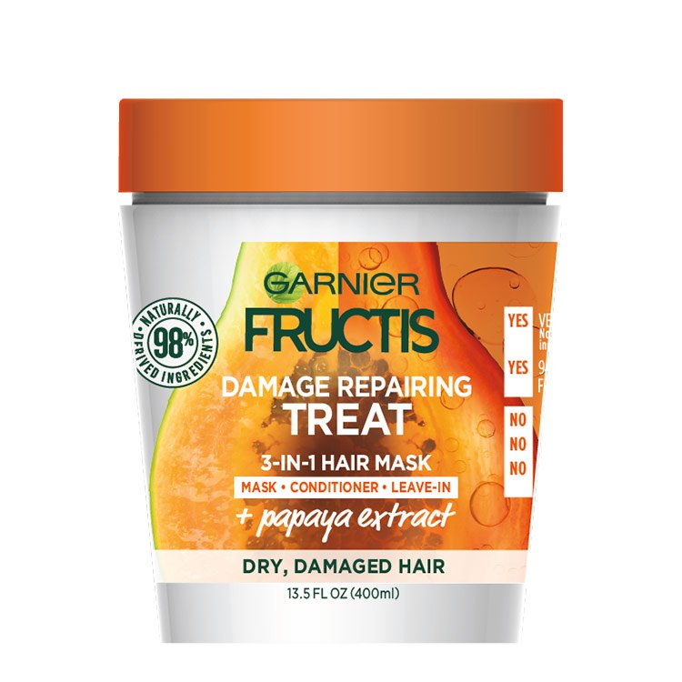 Papaya Hair Mask Hair Treatment – Garnier Fructis®