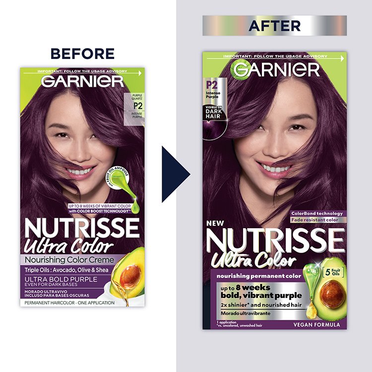 Before and after of renovated packaging