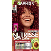 Front of pack of Nutrisse Ultra Color R2 – Medium Intense Red