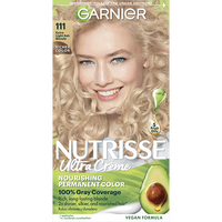 Extra Light Ash Blonde Hair Color Nutrisse Ultra Creme Nourishing Permanent Color - Garnier