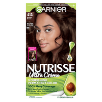 Bronze Brown Hair Color Nutrisse Ultra Creme Nourishing Permanent Color - Garnier