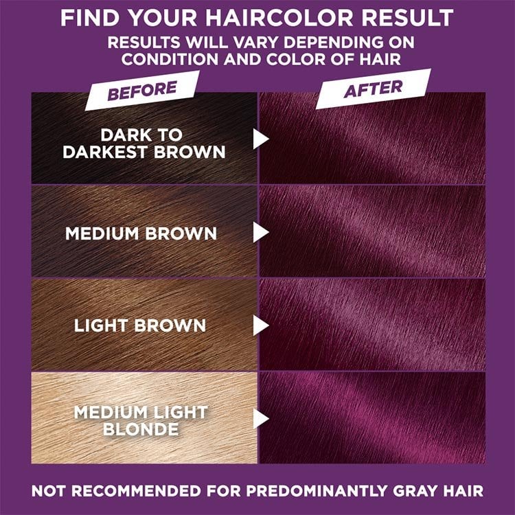 Nutrisse Permanent Intense Purple Color Creme - Garnier