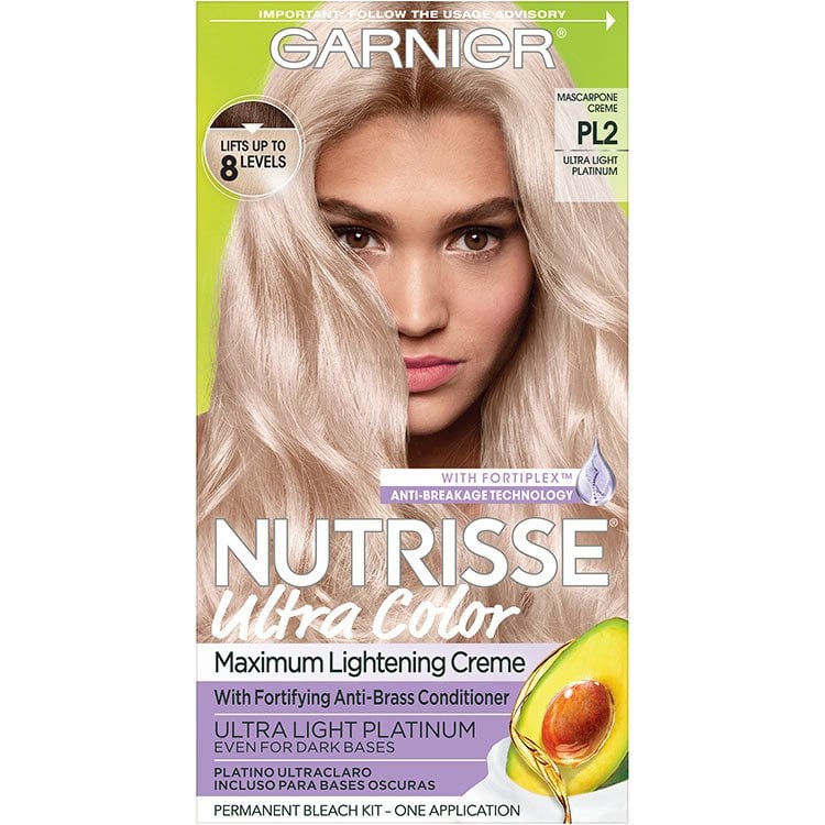 garnier nutrisse light ash blonde