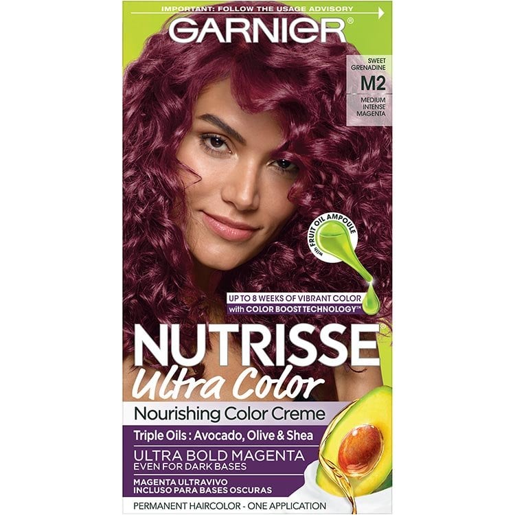 magenta red hair color