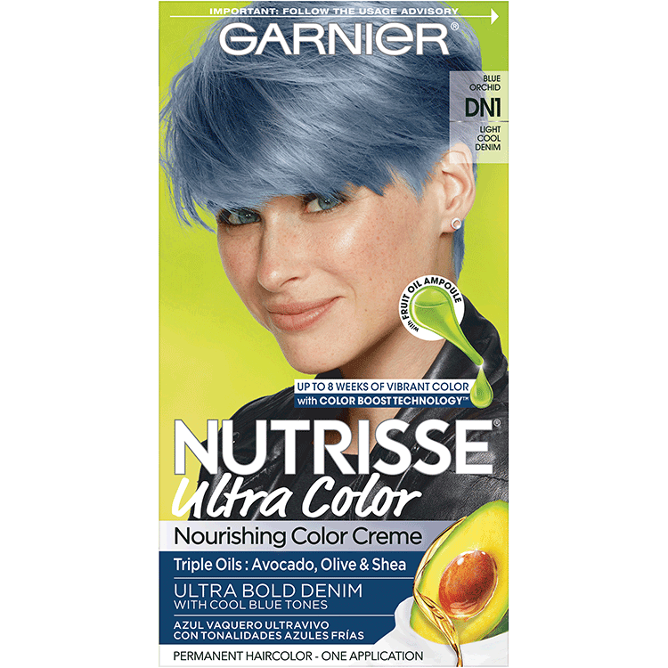 Nutrisse Ultra Denim Garnier - Cool Color Light Color Hair 