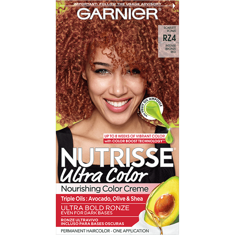 Color Hair Hair Nutrisse Ultra Color and Garnier Dye —