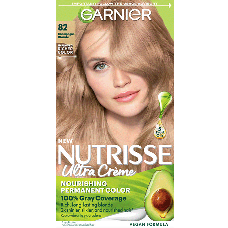 Nutrisse Color Garnier Creme Hair Permanent Color Nourishing - 