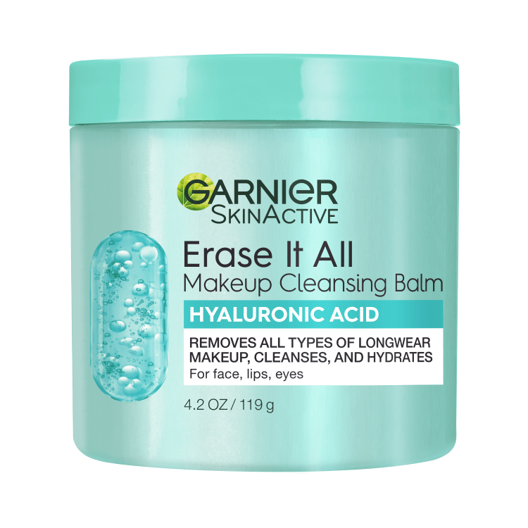 Garnier SkinActive Erase It All Makeup Cleansing Balm Hyaluronic Acid Front of Pack