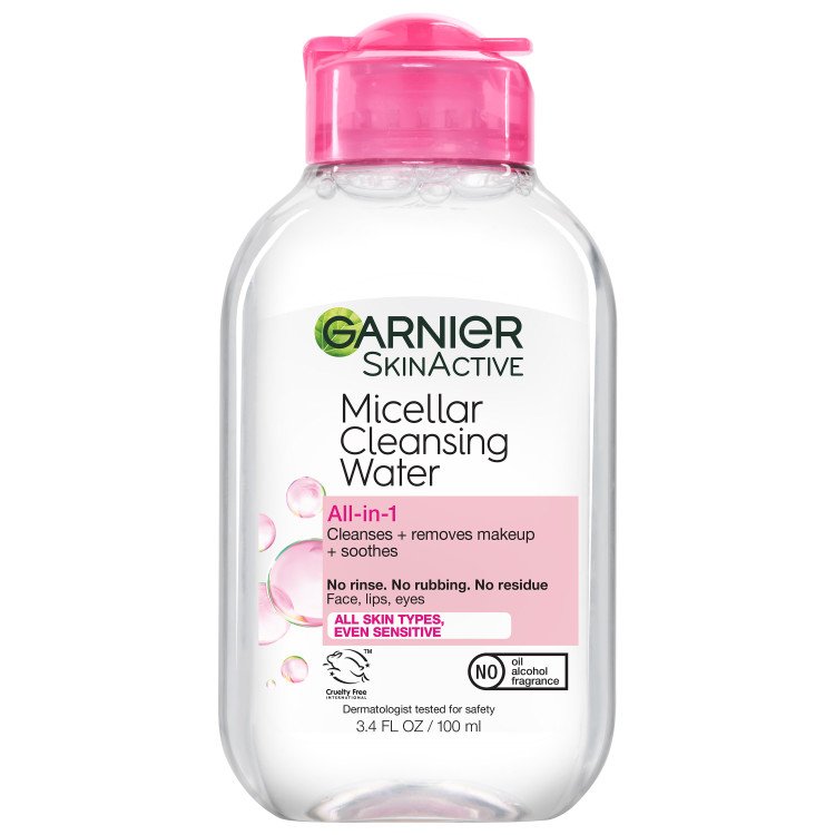 Front of pack of Garnier Micellar Cleansing Water All-in-1 100mL