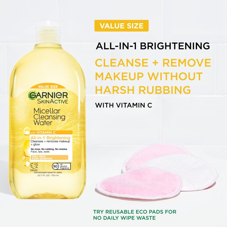 Value size – cleanse and remove makeup without harsh rubbing