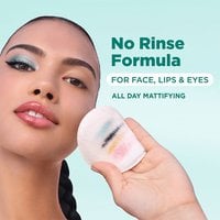 No rinse formula for face, lips, & eyes