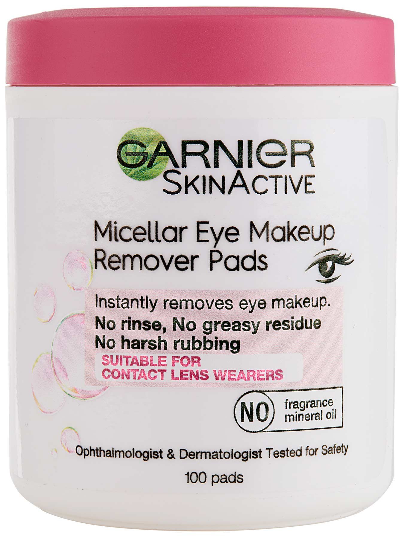 Micellar Eye Makeup Remover Cotton Pads - Garnier SkinActive