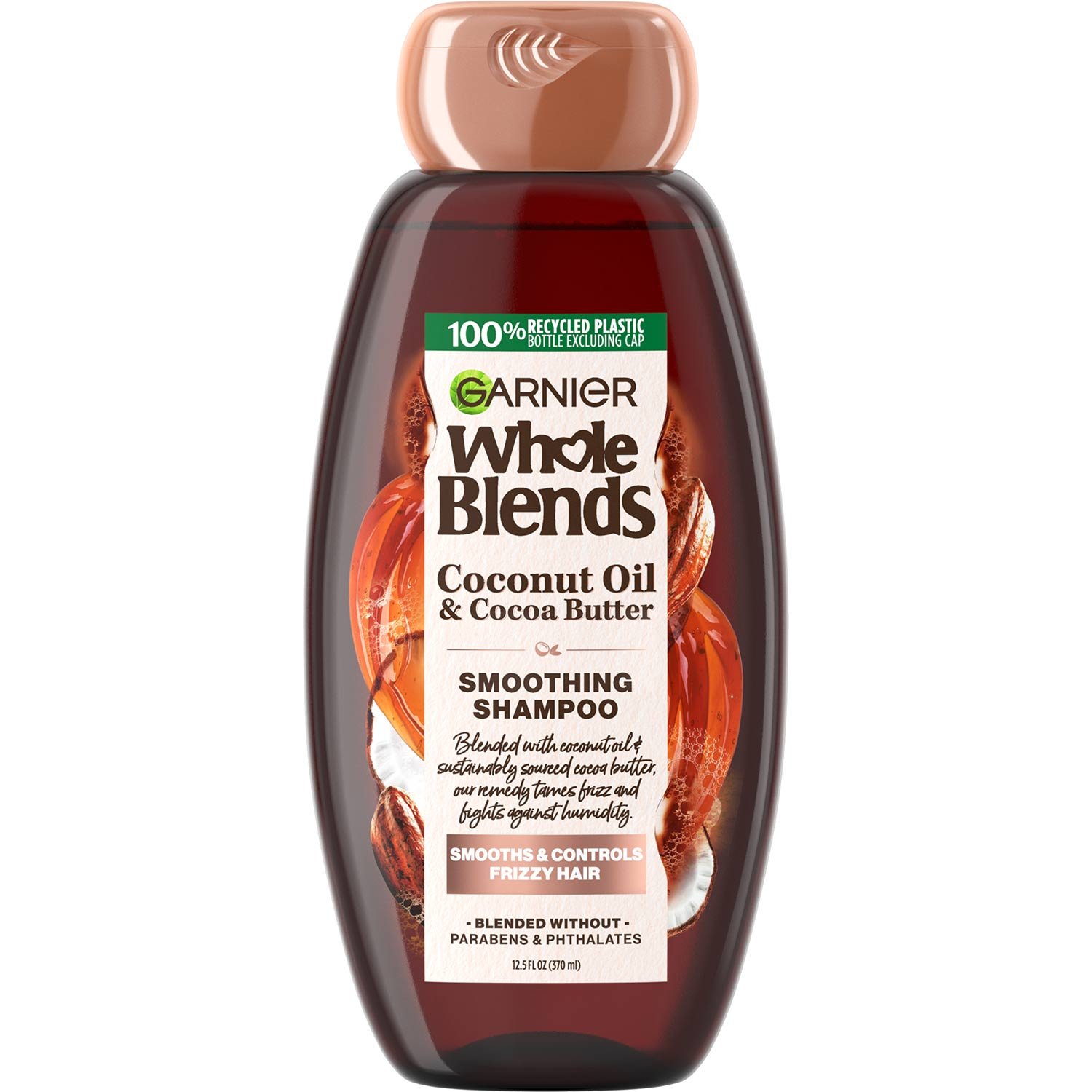 Garnier Ultimate Blends Smoothing Hair Food Coconut Shampoo for