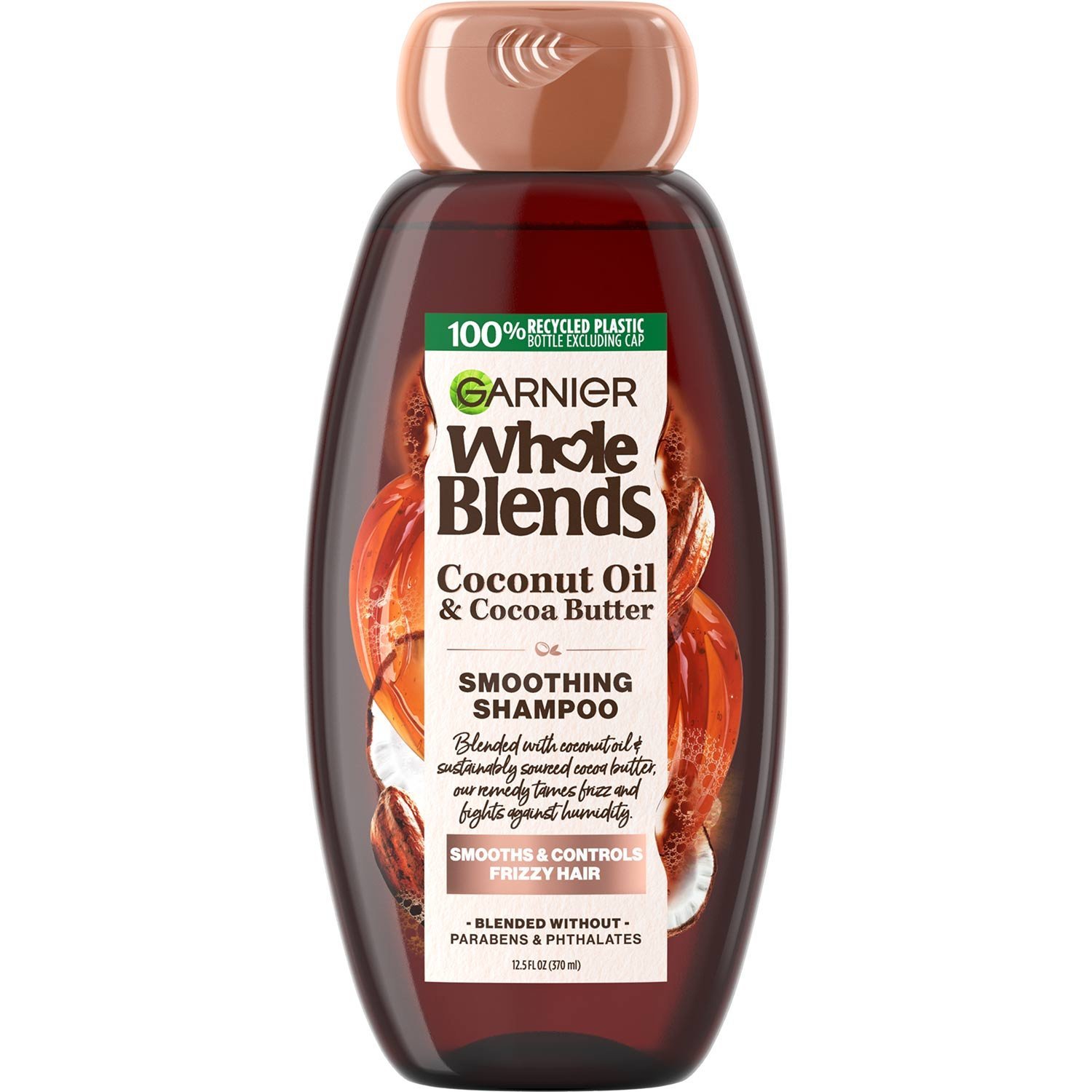 Coconut Oil & Cocoa Butter Smoothing Shampoo for extra body - Garnier