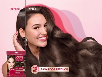 Garnier Color Sensation Color Retouch Before and After Results